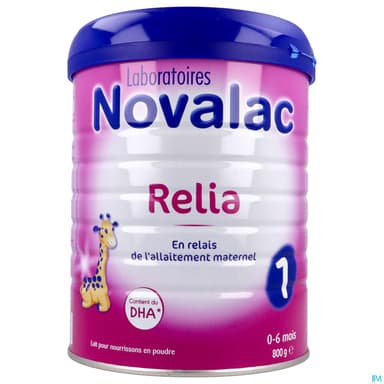 NOVALAC RELIA 1AGE LAIT PDR 800G
