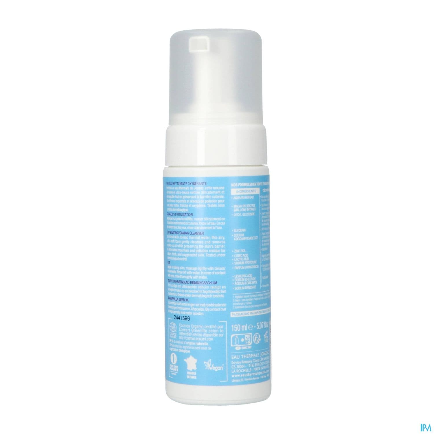 JONZAC MOUSSE NETT OXYGENANTE150ML