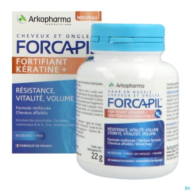 Arkopharma Forcapil Fortifiant Keratine+ Gelule 60