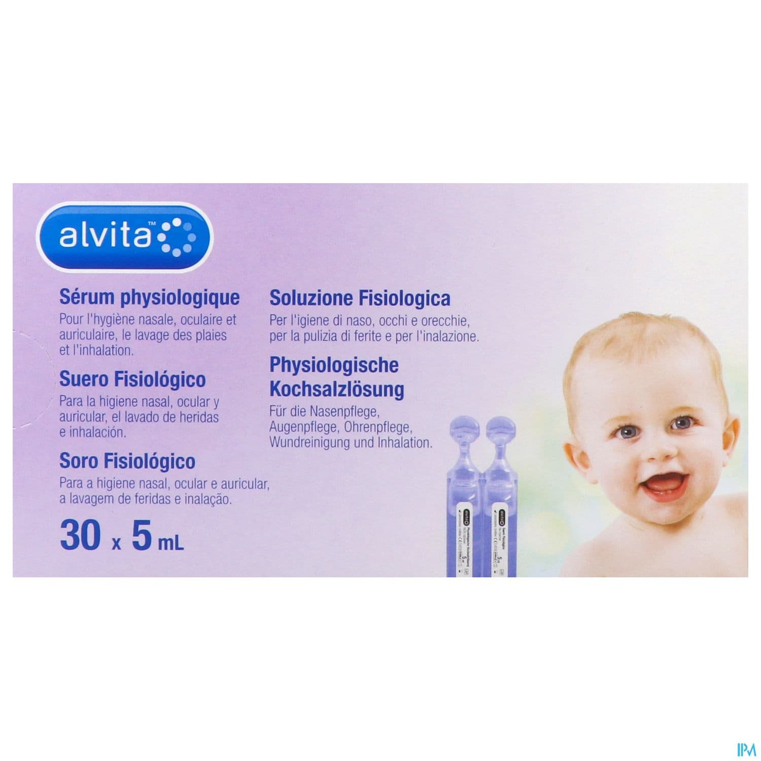 SERUM PHYSIO ALVITA DOSE 5ML 30