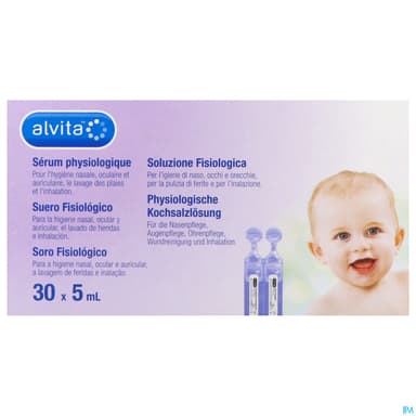 SERUM PHYSIO ALVITA DOSE 5ML 30