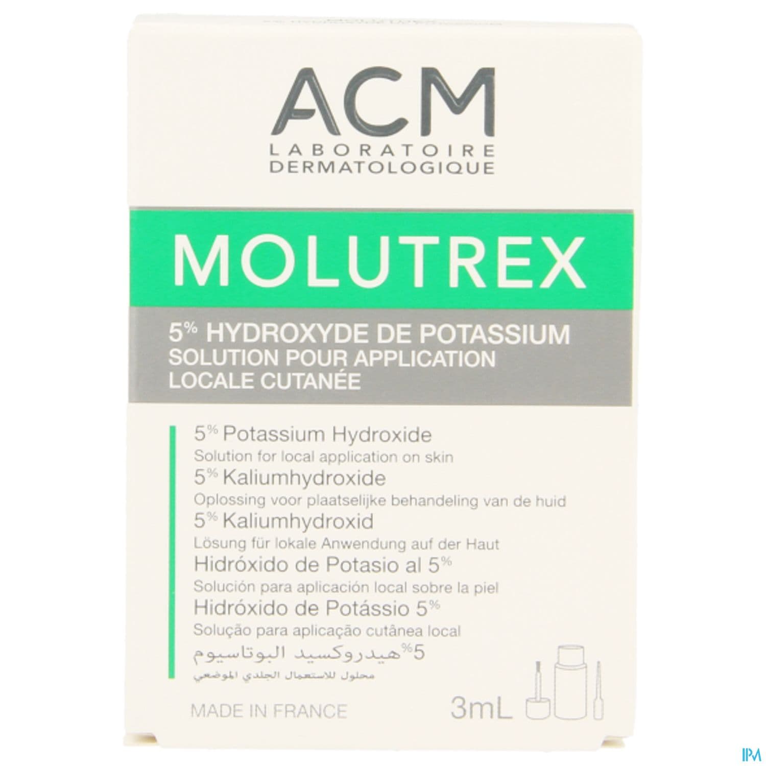 MOLUTREX S A LOC TRAIT MOLLUSC CONTAG FL/3ML
