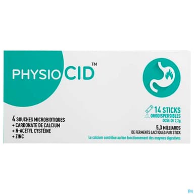 Physiocid Rgo Poudre Stick 14