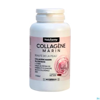 NAT&FORM COLLAGENE MARIN CAPS 90
