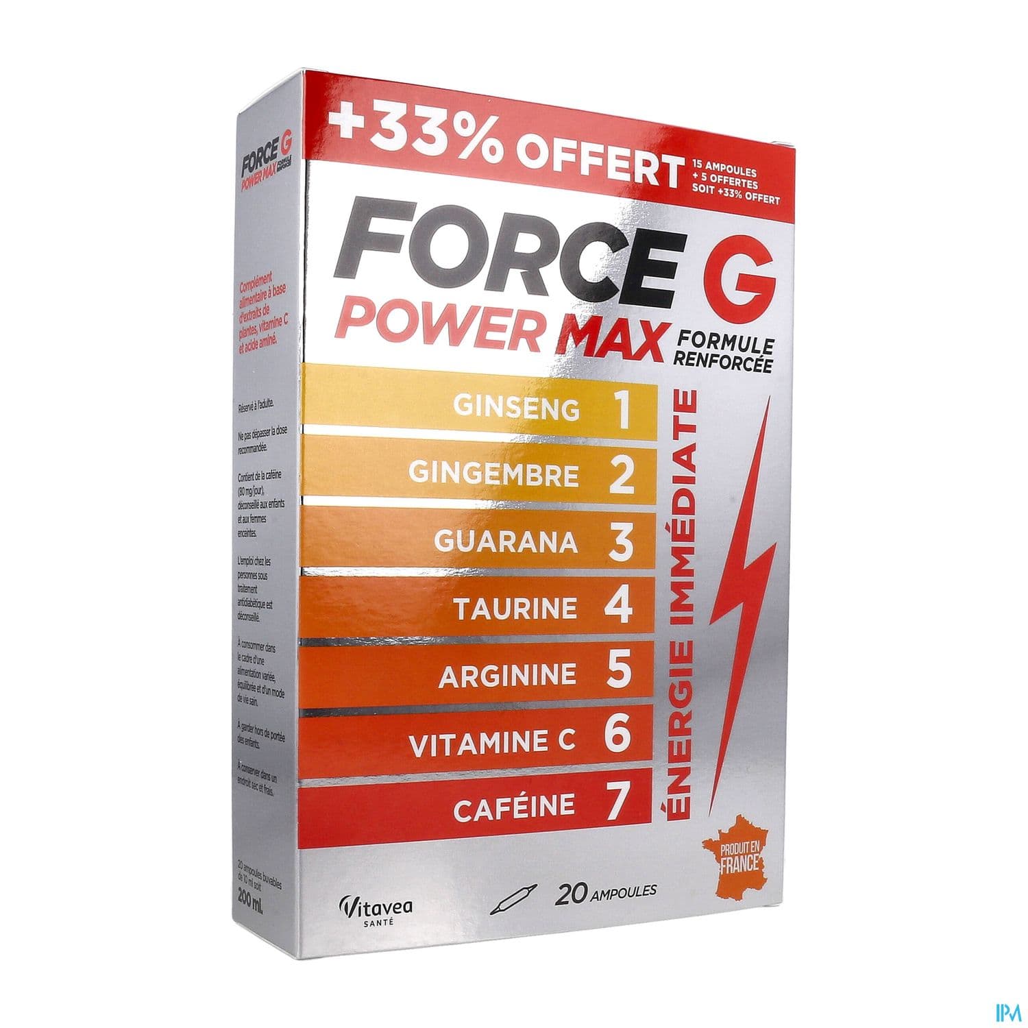 FORCE G POWER MAX OFFR PROMO AMP20