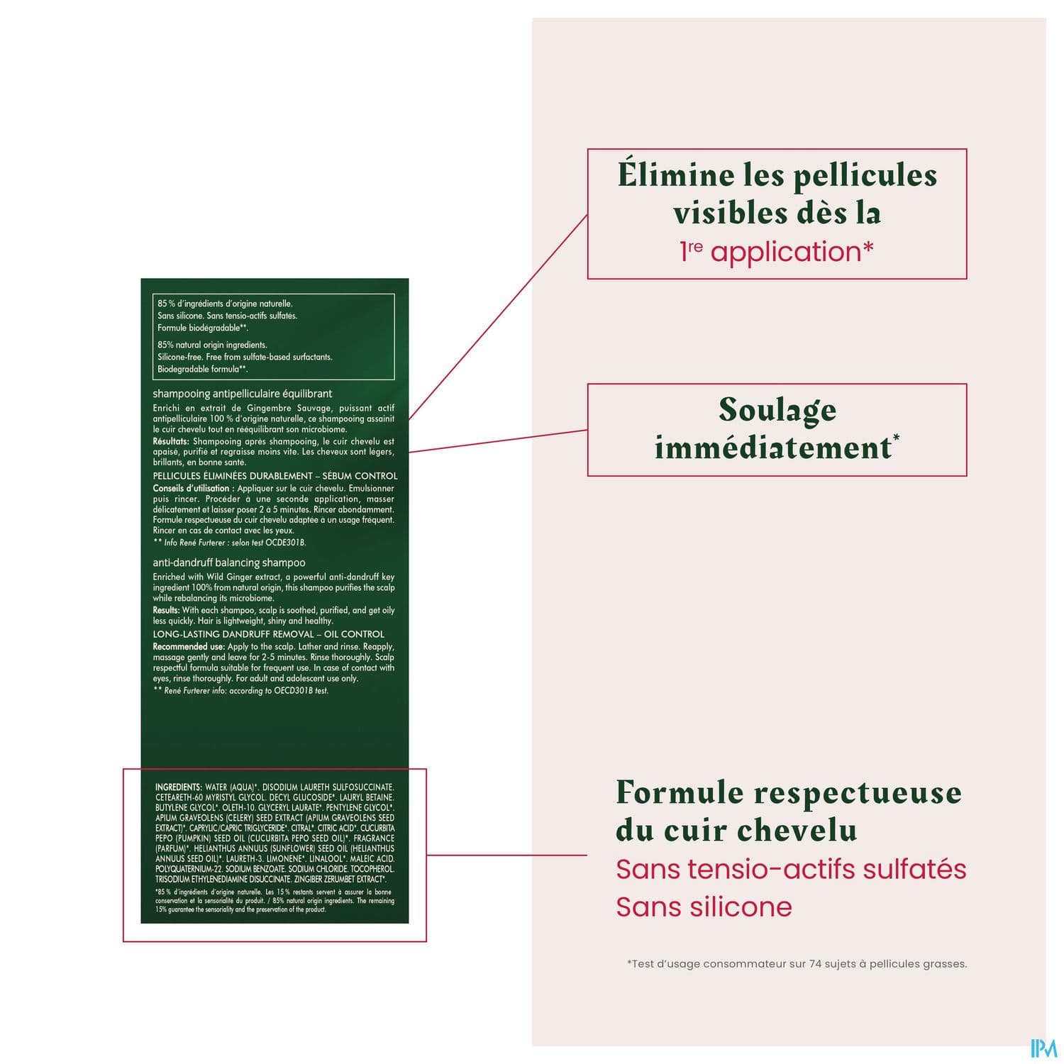 FURTERER NEOPUR SH PELL GRAS 150ML