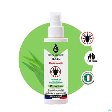 Lca Spray Repulsif Tiques 100ml