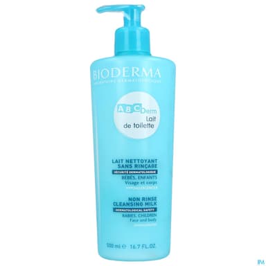 ABCDERM LAIT TOIL S/RINC 500ML