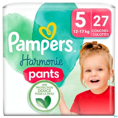 Pampers Harmonie Pants Culotte T5 12/17kg 27