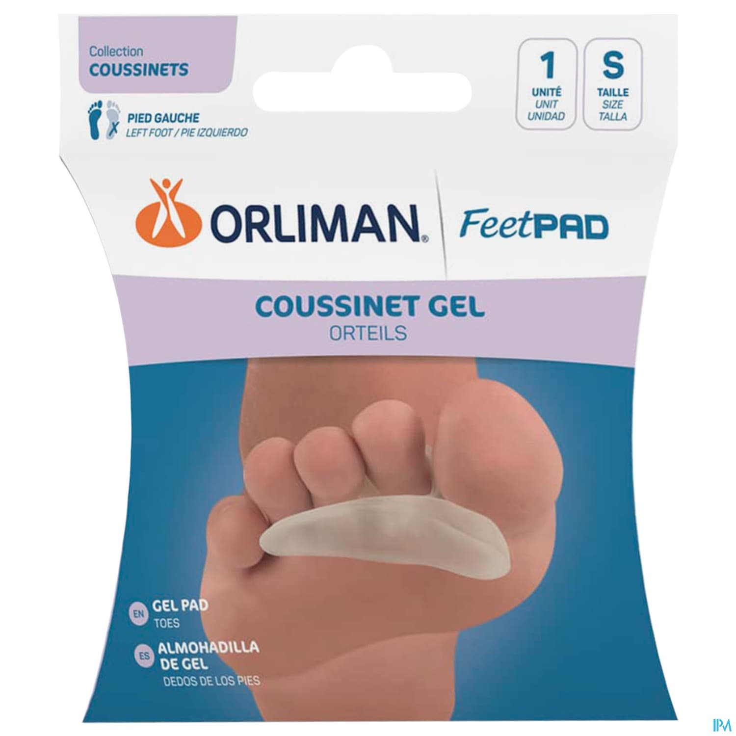 COUSSINET FEETPAD GEL ORTEIL G TS