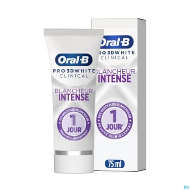 ORAL-B DENT 3D WHITE CLINICAL 75ML