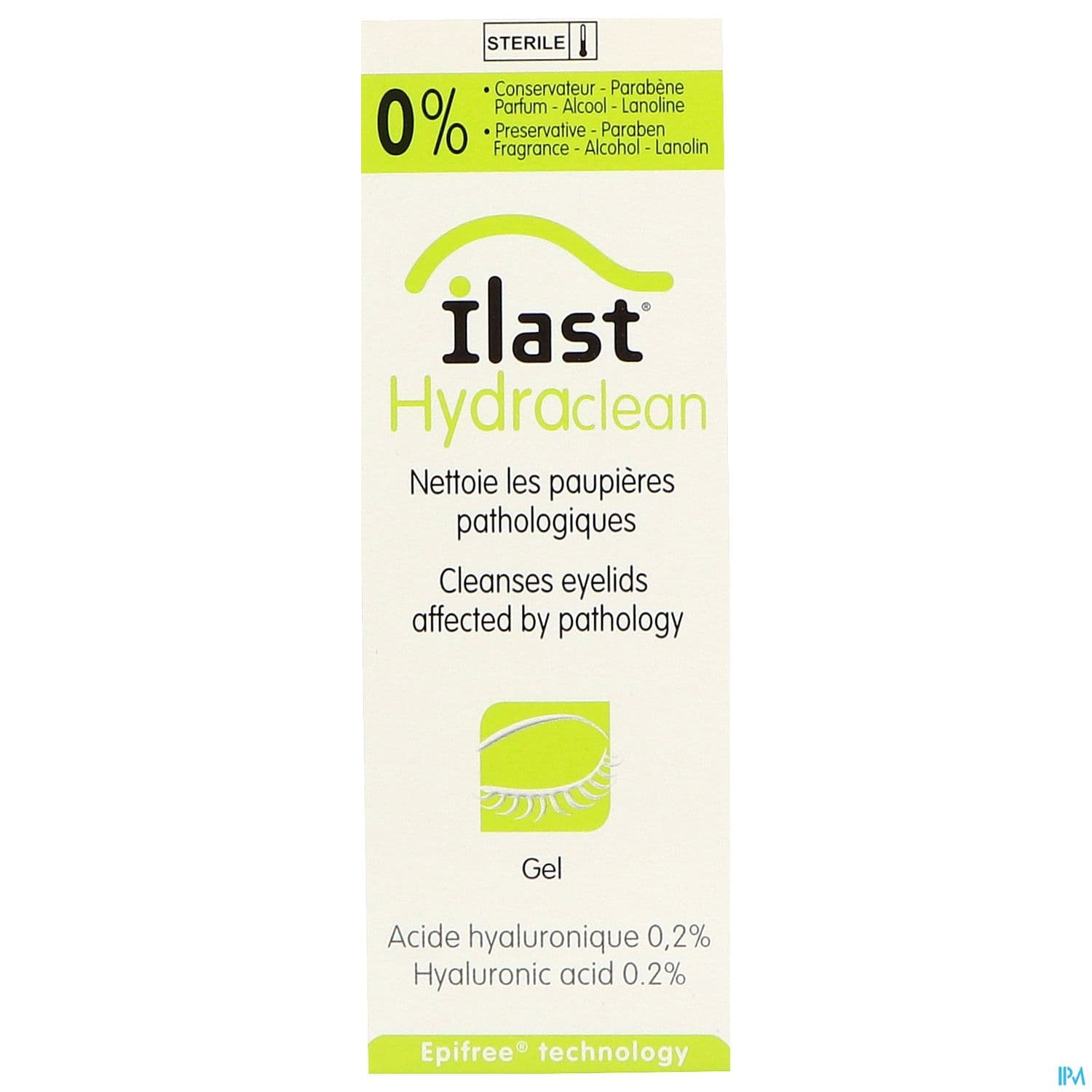 Ilast Hydra Gel Nettoyant Paupieres Cils 50ml