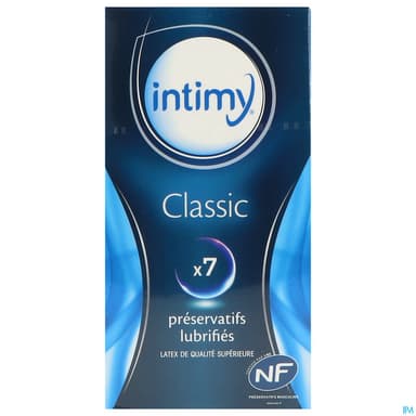 Intimy Preservatifs Lubrifies Classic X7