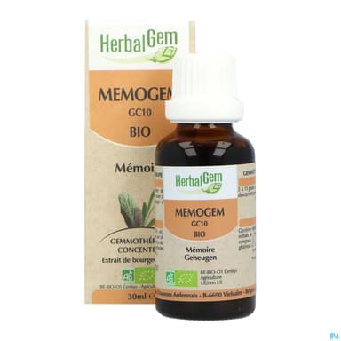 Herbalgem Memogem Gc10 Memoire Bio 30ml