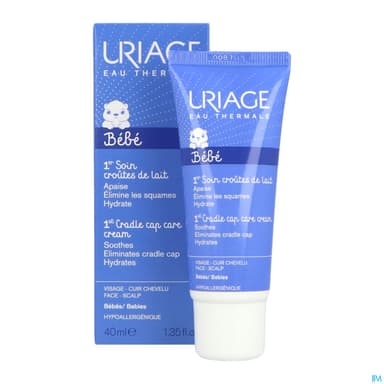 URIAGE BB 1ER SOIN Cr soin croûtes lait 40ml