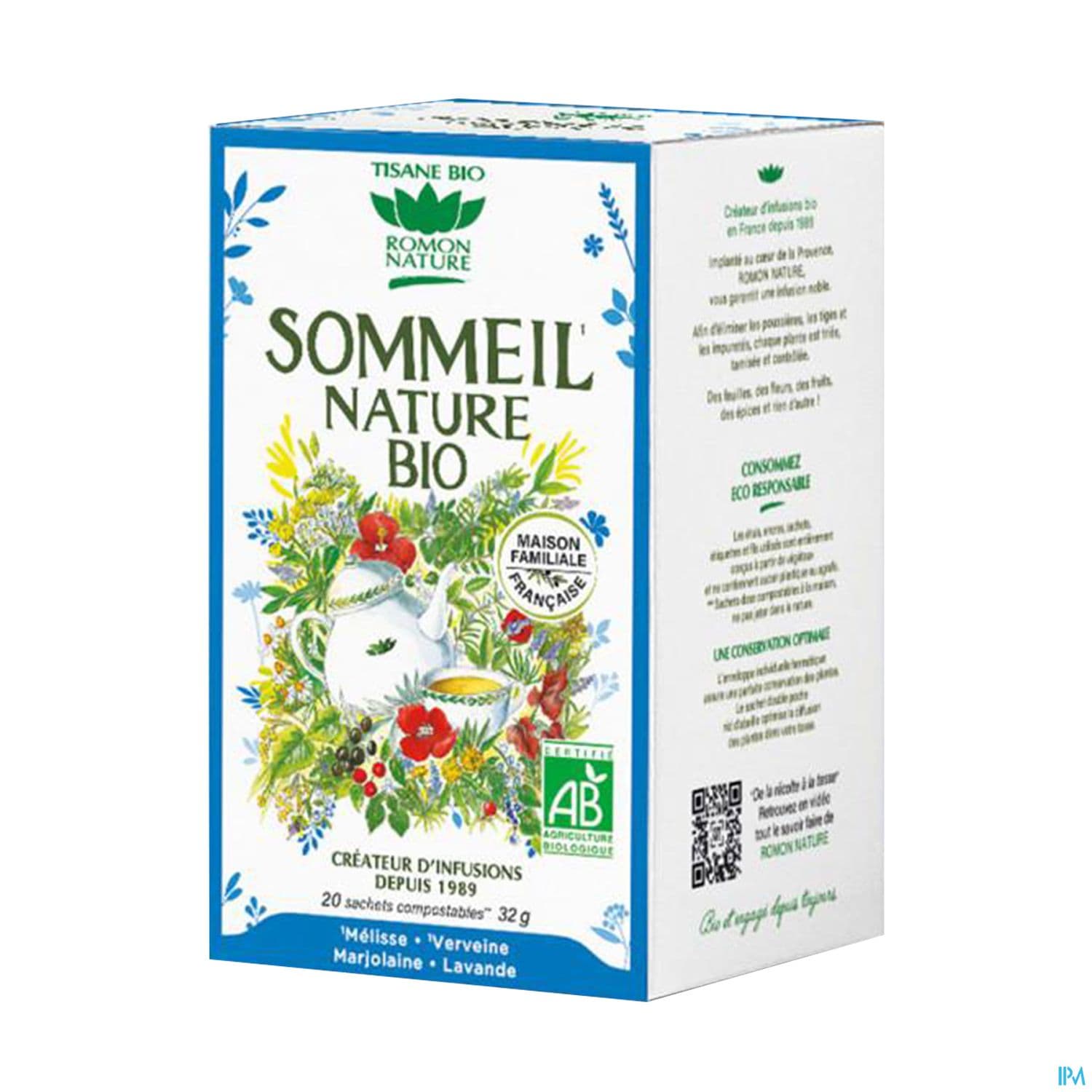 Romon Nature Complexes Sommeil Nature Bio Infusette 1g6 20