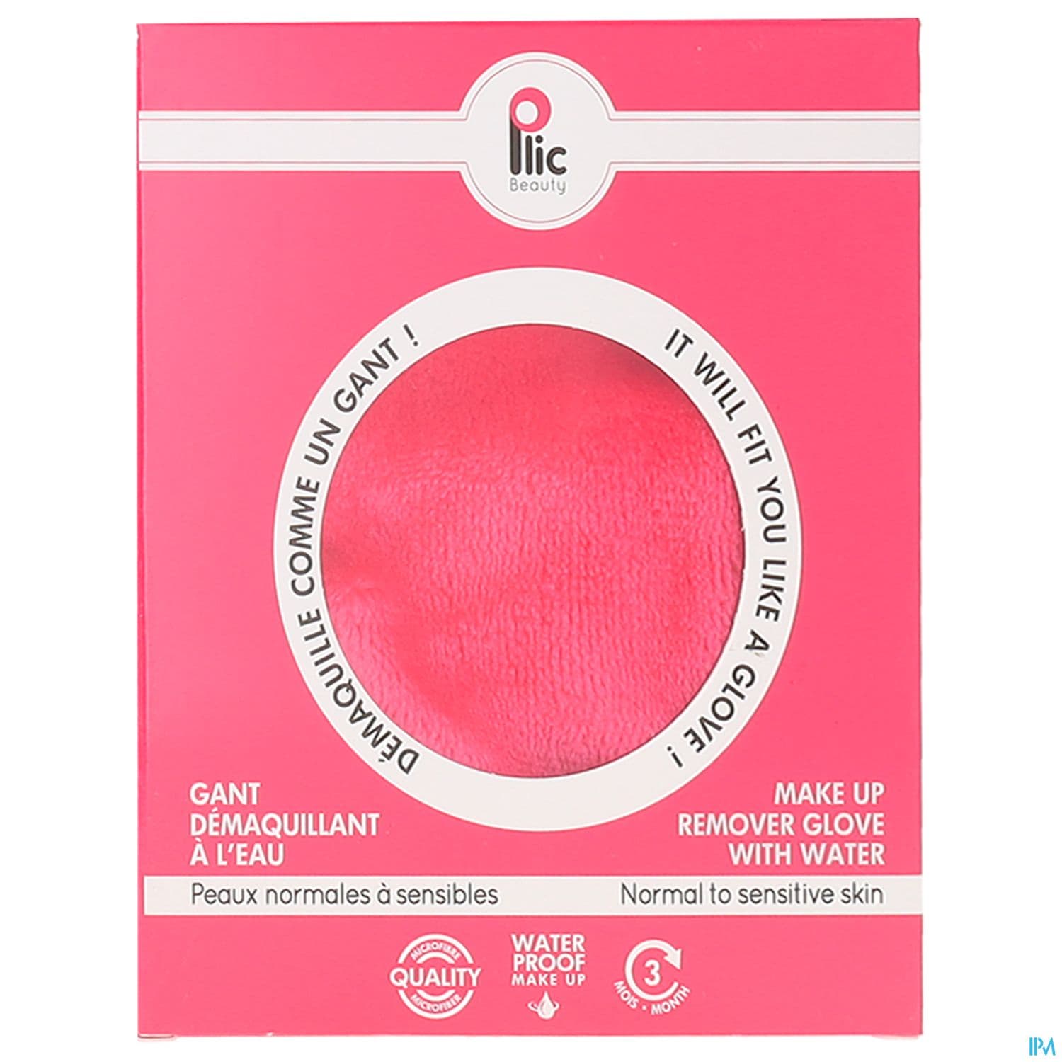 Plic Beauty Gant Demaquillant Peaux Sensibles