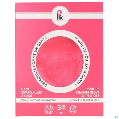Plic Beauty Gant Demaquillant Peaux Sensibles