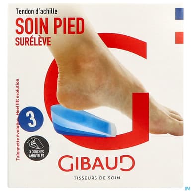 Gibaud Viscogib Evolution Talonnette Sureleve Tendon Achille T3