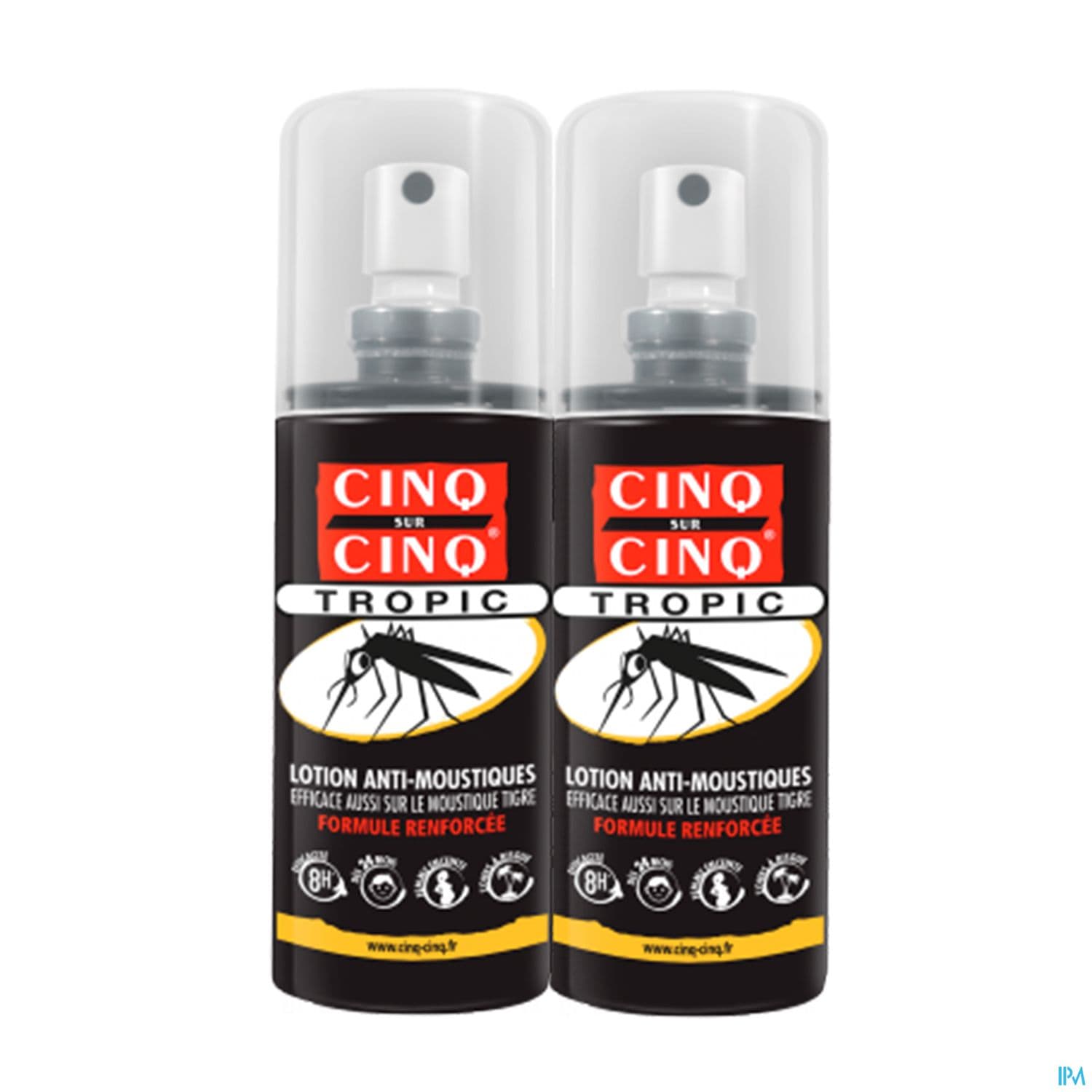 Cinq Sur Cinq Tropic Lotion Spray 75ml X2
