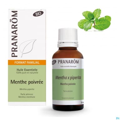 Menthe Poivree Bio Hle Ess 30ml Pranarom