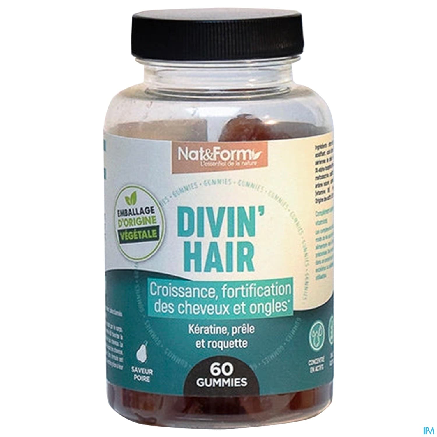 Nat Et Form Divin'hair Gommes 60