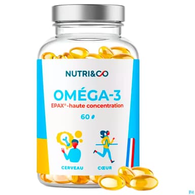 NUTRI&CO OMEGA-3 LICAPS 60