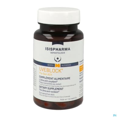 Isispharma Uveblock Pre Sun Aox Gelule 60