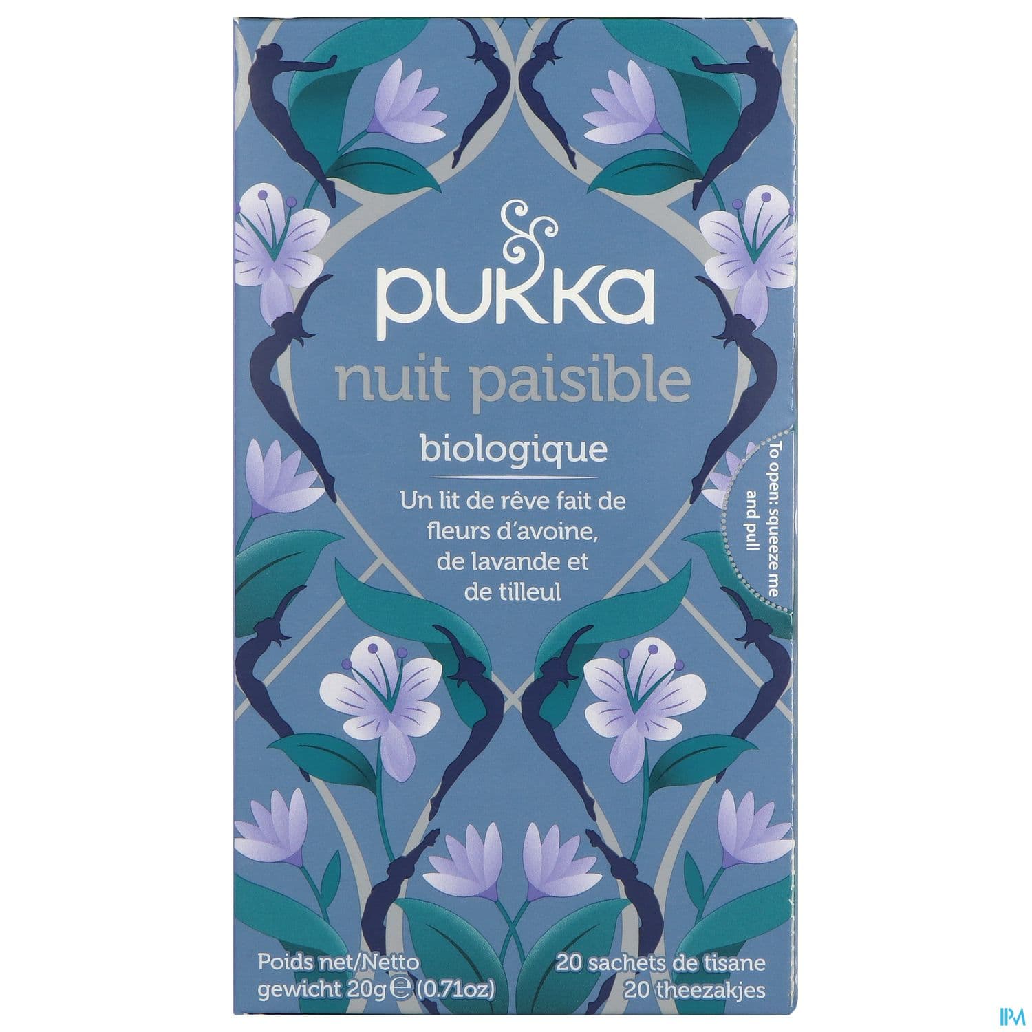 PUKKA INFUS NUIT PAISIBLE SACH 20