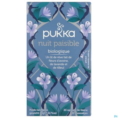 PUKKA INFUS NUIT PAISIBLE SACH 20