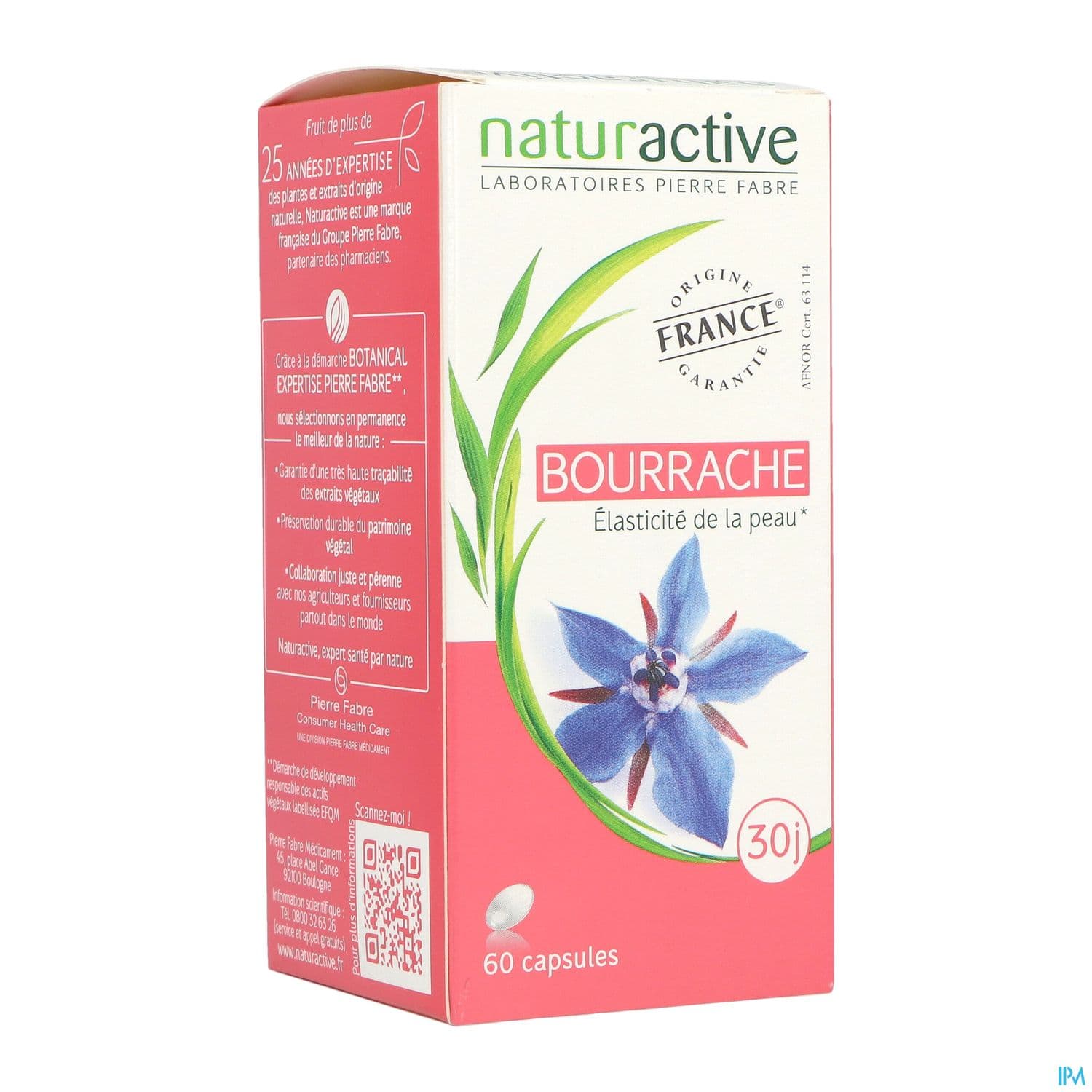 NATURACTIVE BOURRACHE HLE CAPS 60