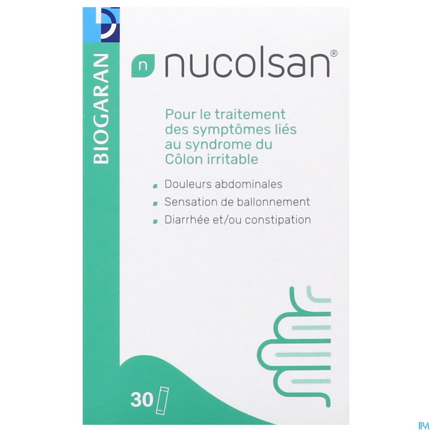Nucolsan Biogaran Poudre Pour Solution Buvable Sachet 3g 30