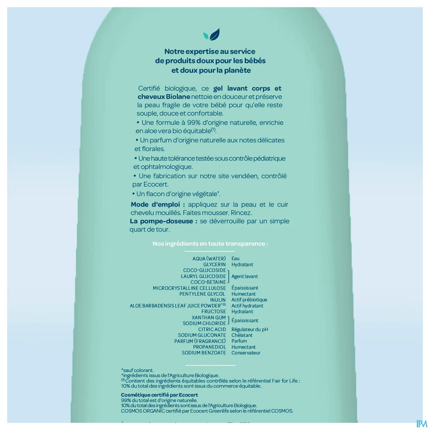 BIOLANE EXPERT GEL LAV BIO 500ML