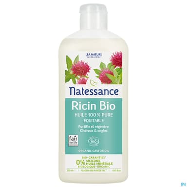 NATESSANCE HLE RICIN BIO 250ML