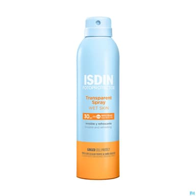 ISDIN TRANSP WET SKIN 30 SPR 250ML
