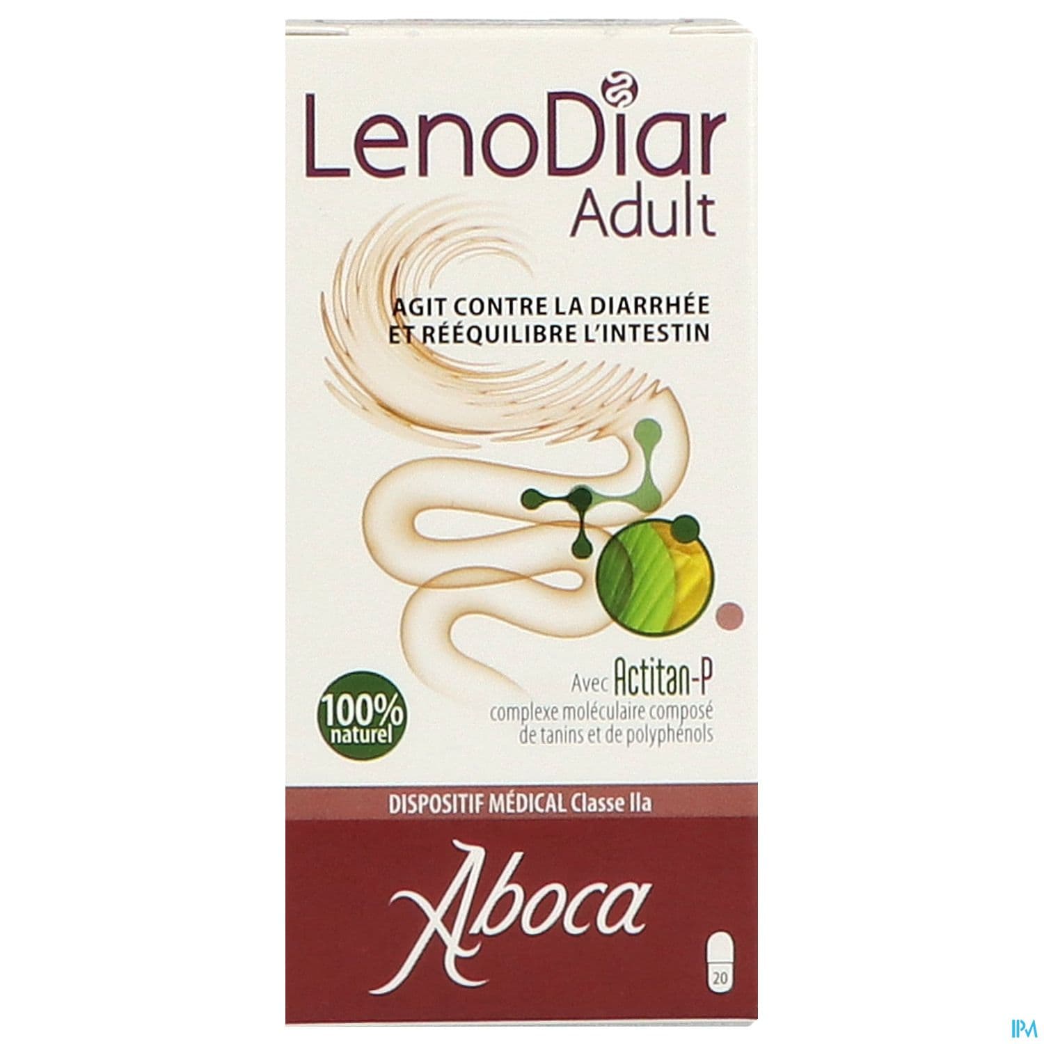 Aboca Lenodiar Adult Diarrhee Equilibre Intest Gelule 20