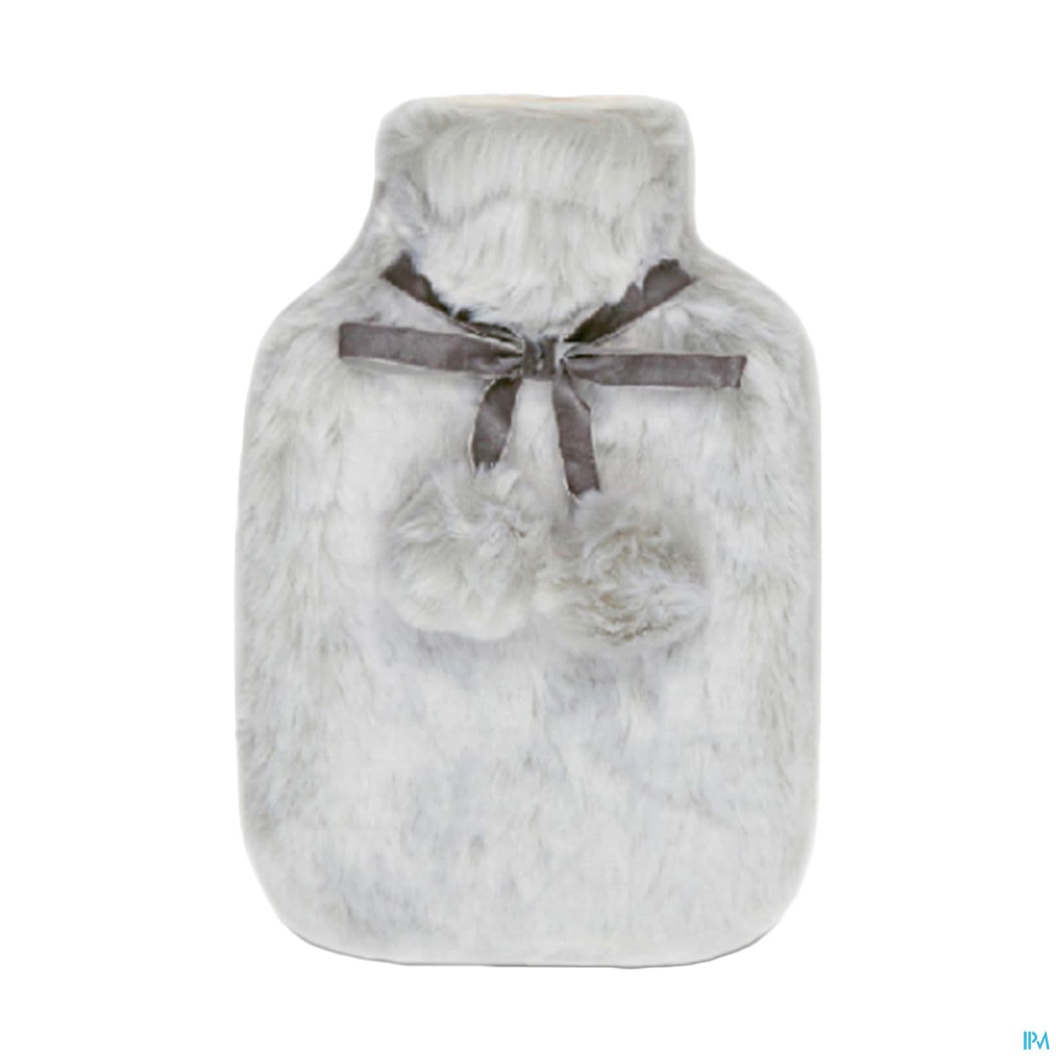 L2n Bouillotte Fourrure Gris Clair