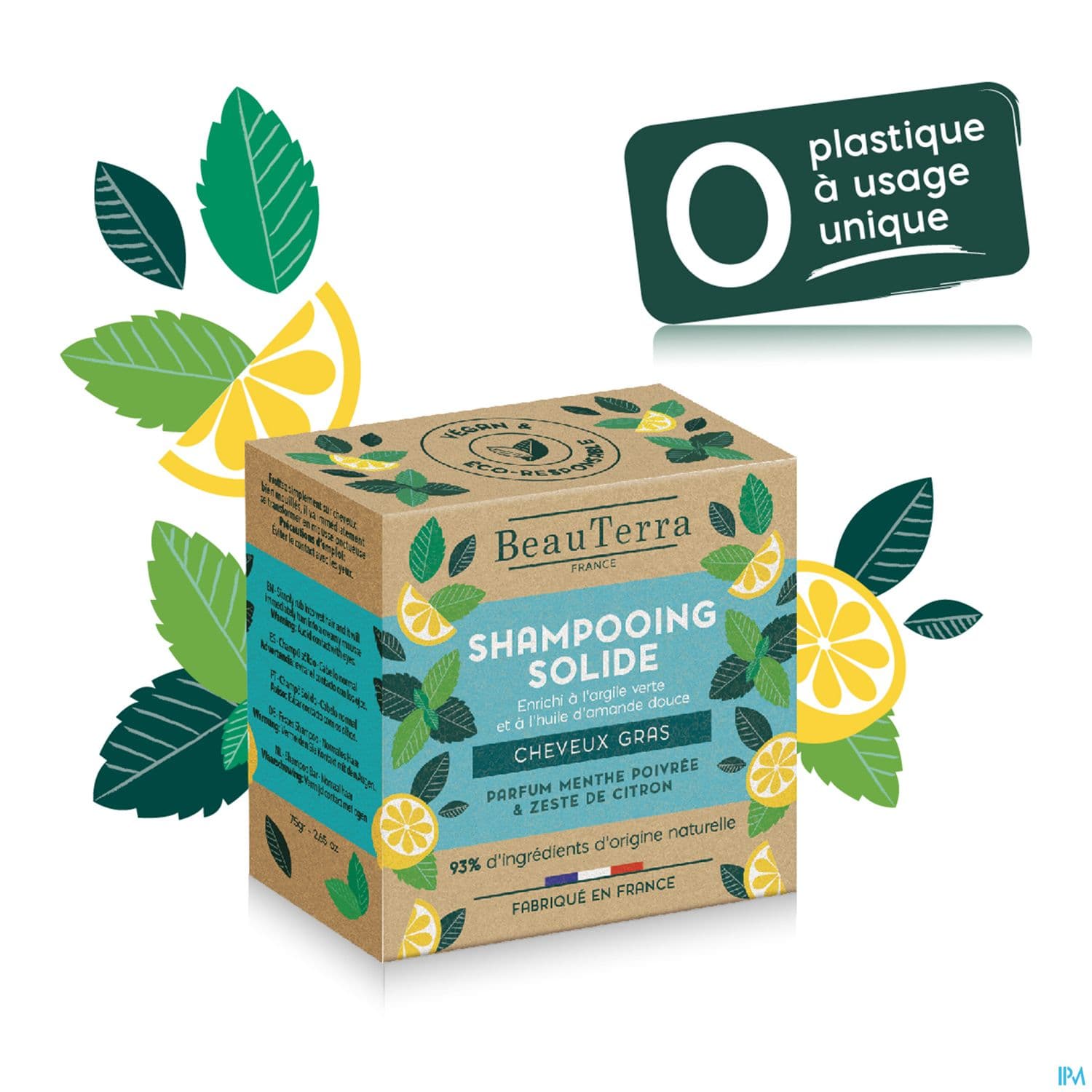 BEAUTERRA SH SOLIDE CHEV GRAS 75G