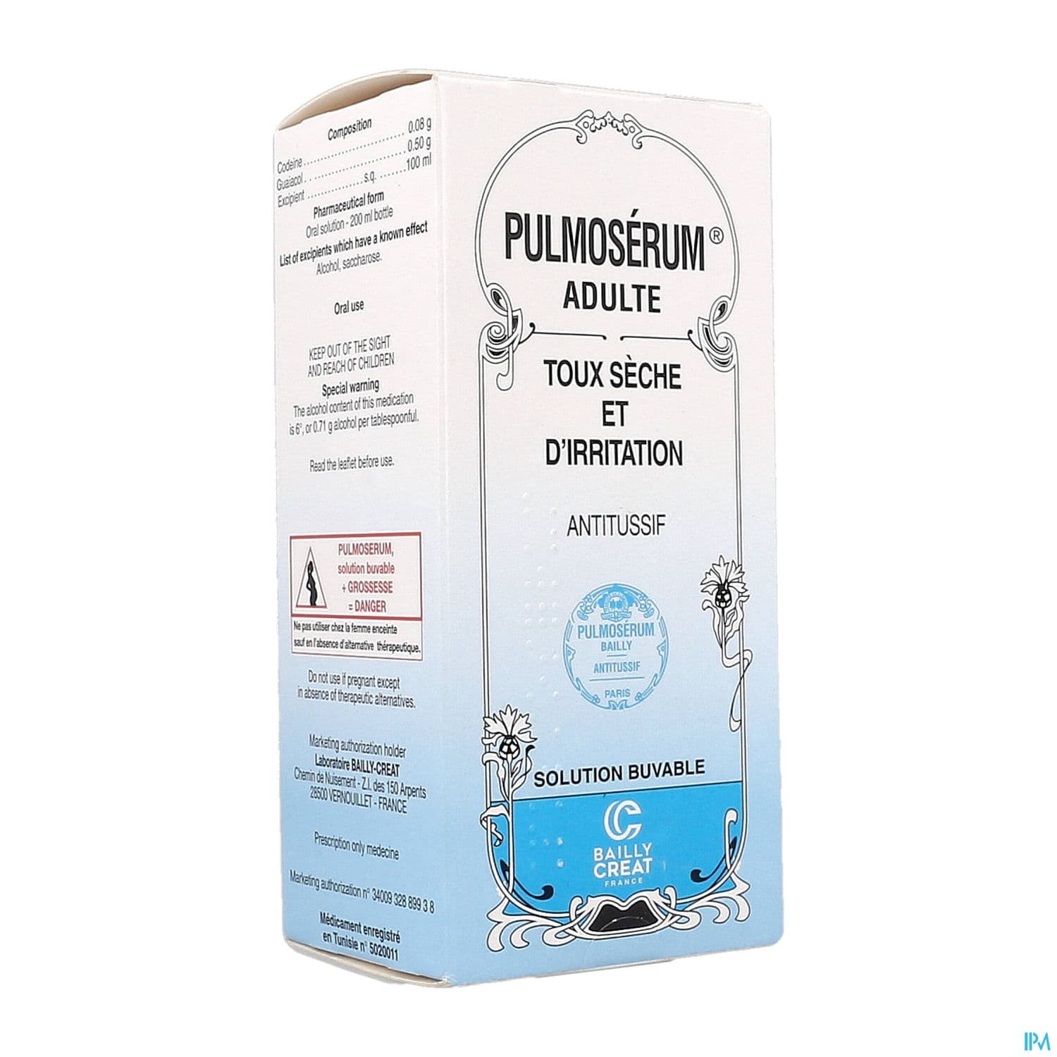 Pulmoserum Solution Buvable 200ml