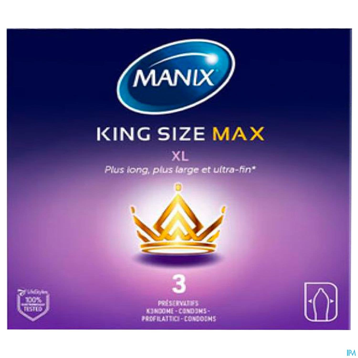 PRESERV MANIX KING SIZE MAX 3