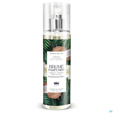 Les Petits Bains De Provence Brume Parfumee Vanille Eau De Coco Spray 250ml