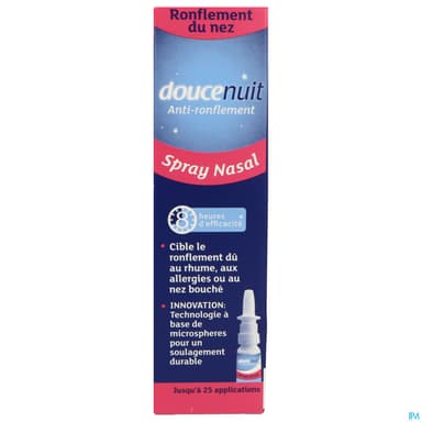 Douce Nuit Nez Spray Nasal Antironflement 10ml