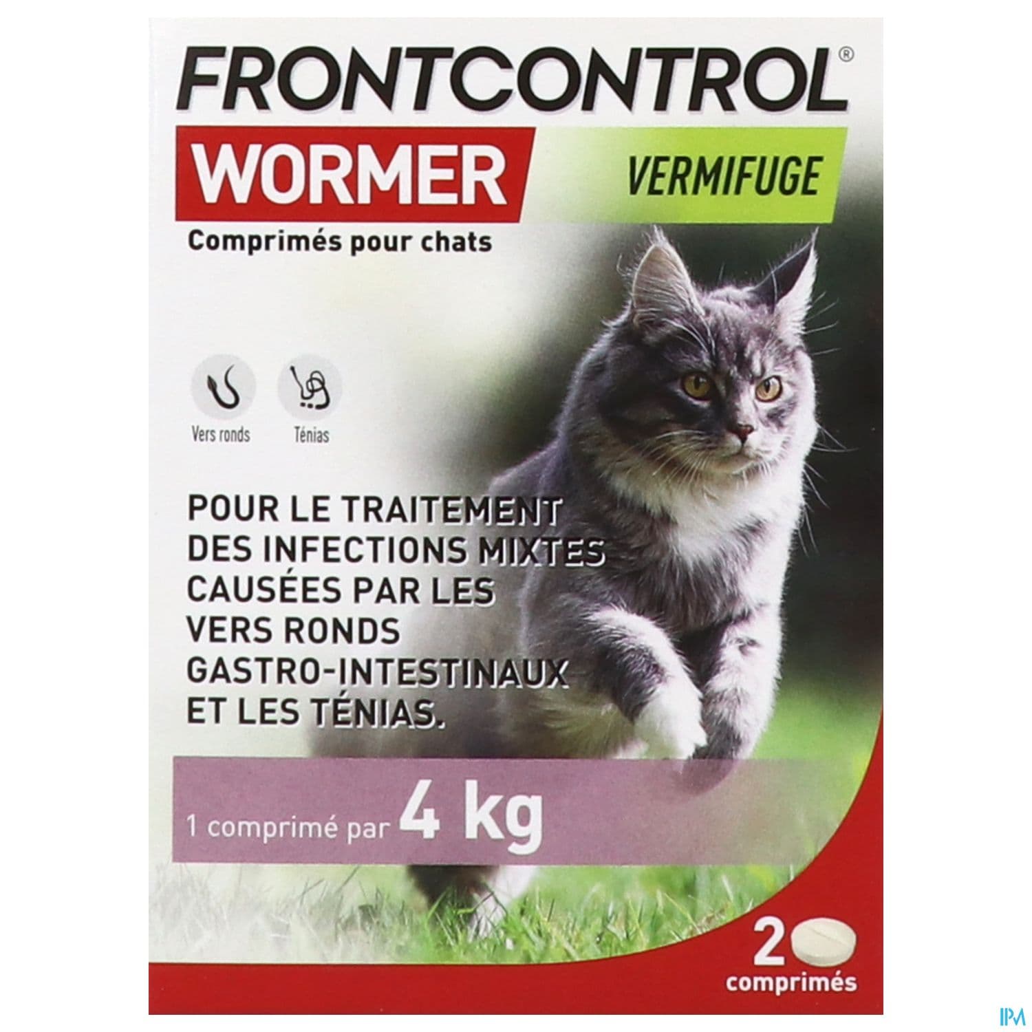 Frontline Frontcontrol Wormer Chat Comprime Secable 2