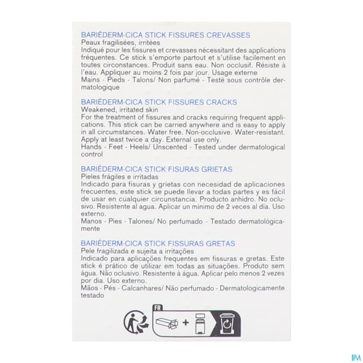 Uriage Bariederm Fissures-crevasses Stick 22g