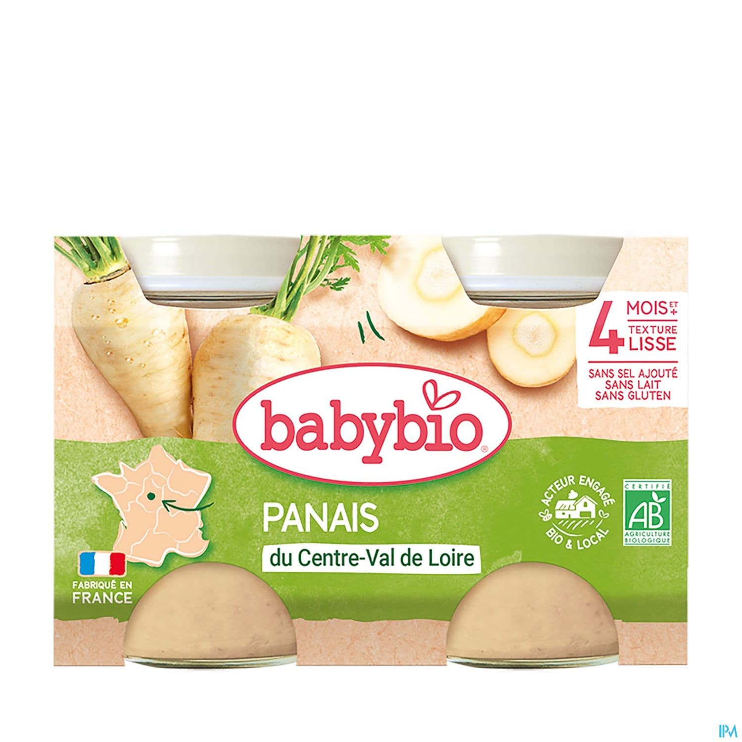 BABYBIO LEGUME PANAIS 2X130G