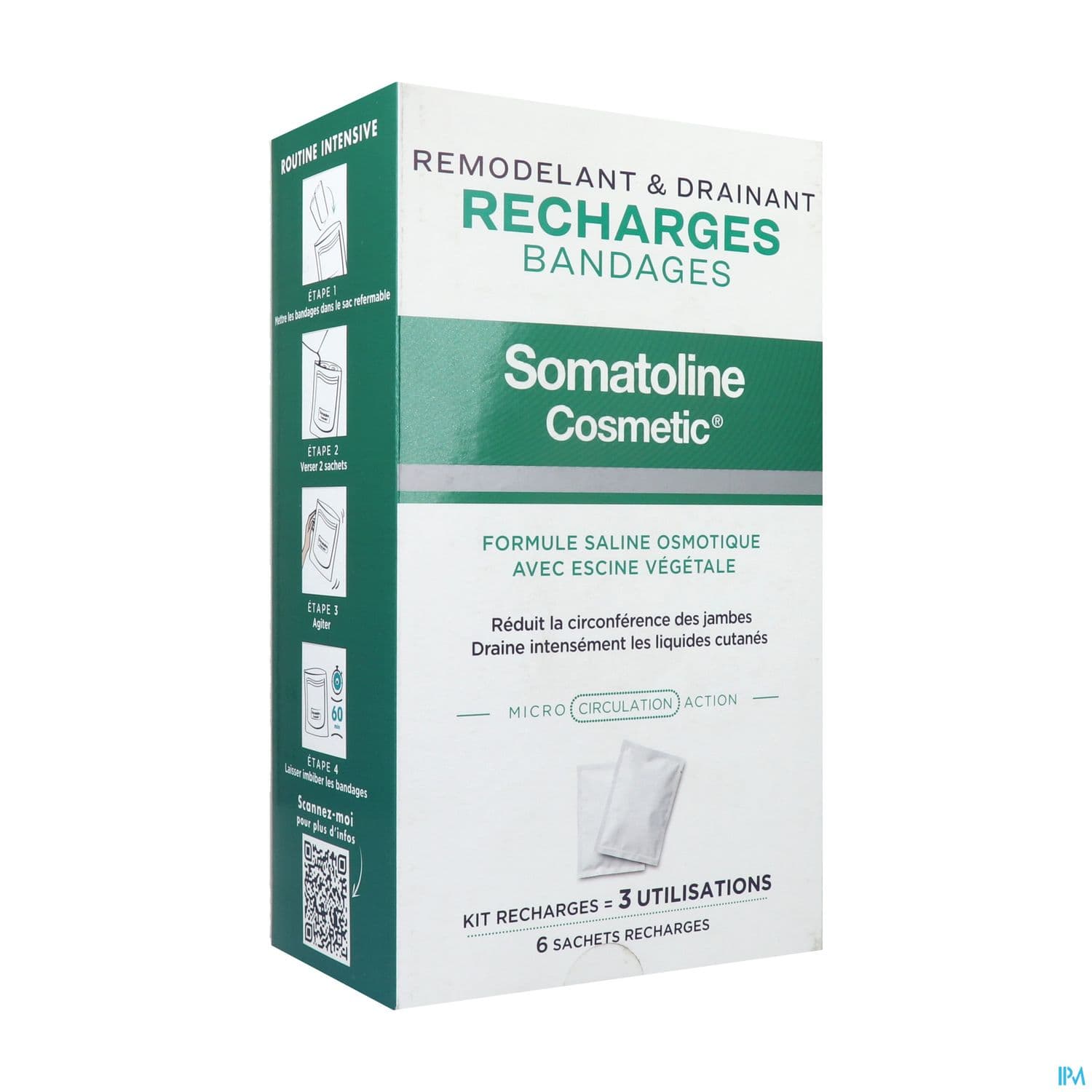 SOMATOLINE REMODEL JAMBE BAND RECH — Pharmacie Centrale Elsie