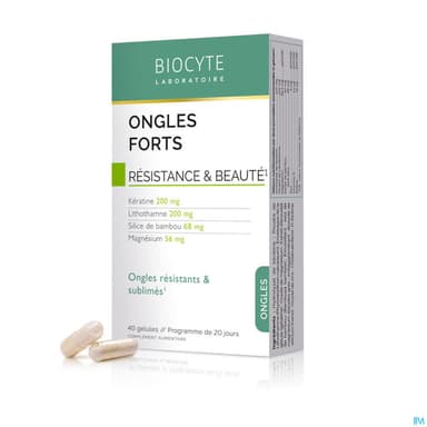 Biocyte Ongles Forts Gelule 40