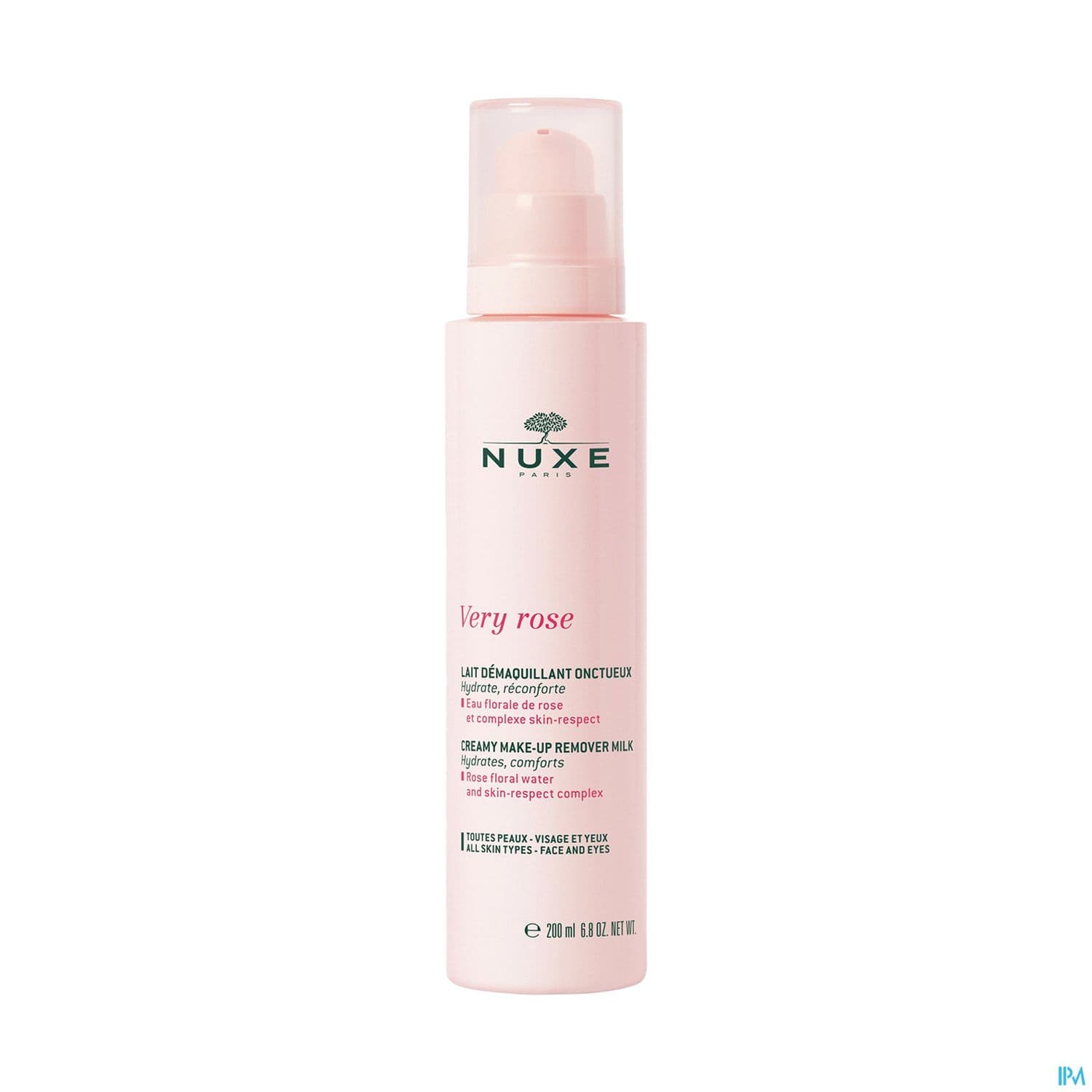 Nuxe Very Rose Lait Demaquillant 200ml