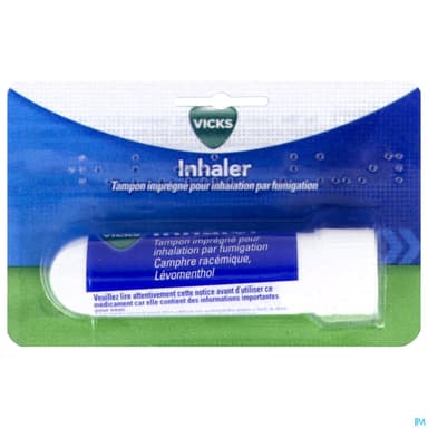 Vicks Inhaler Tampon Impregne Pour Inhalation