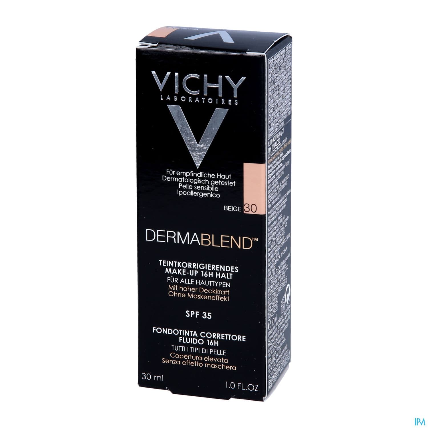Vichy Dermablend Fluide Fond De Teint Correcteur 30 Beige 30ml